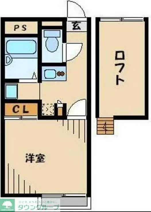 レオパレス小池 2階階 間取り
