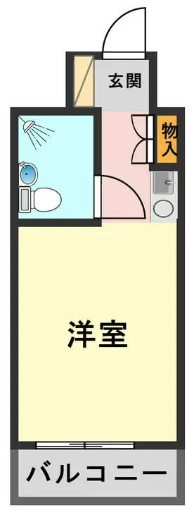 ライオンズマンション西小岩第3 3階階 間取り