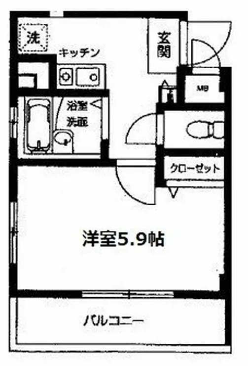 メゾン石神東池袋 3階階 間取り