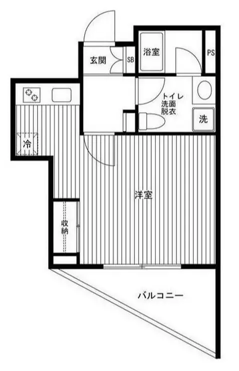 レシャンブルヴァレアネックス 2階階 間取り