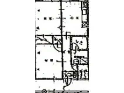 第6トモエイ藤橋(2DK/2階)の間取り写真