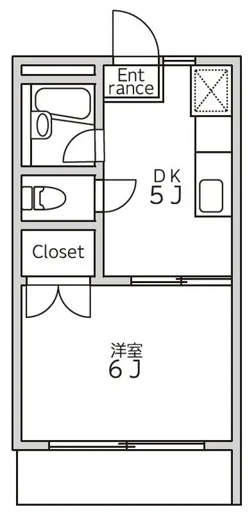 メゾン泰山 1階階 間取り