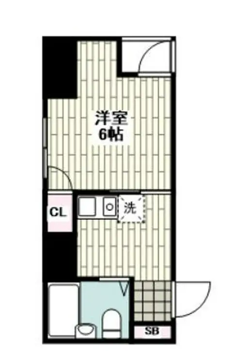 ダイカンプラザ横浜シティ 5階階 間取り