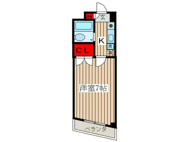 ユースハイム 3階階 間取り