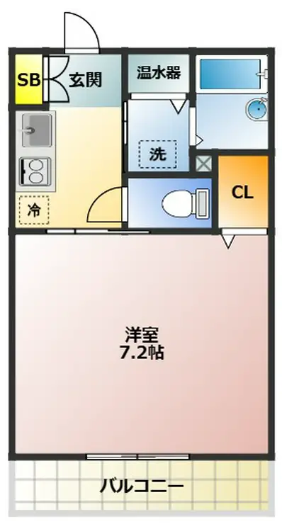 フォレハウス西台 2階階 間取り