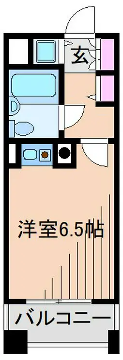 ダイアパレスグランデージ大倉山弐番館 2階階 間取り