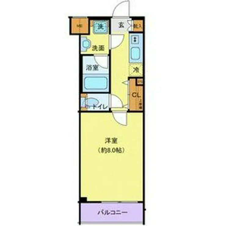 プレール・ドゥーク高井戸 2階階 間取り