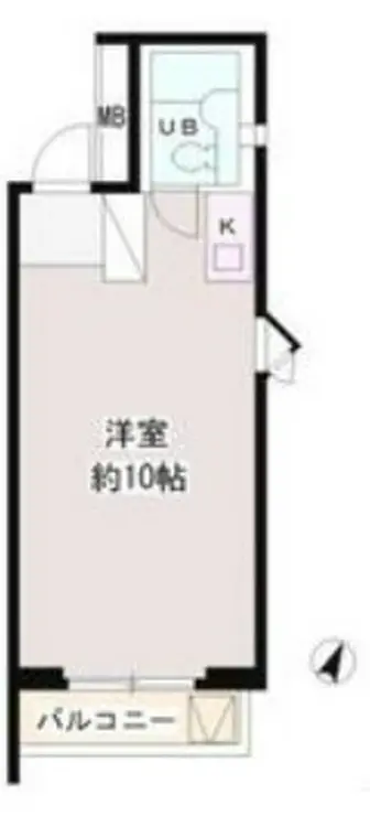 パークノヴァ渋谷 5階階 間取り