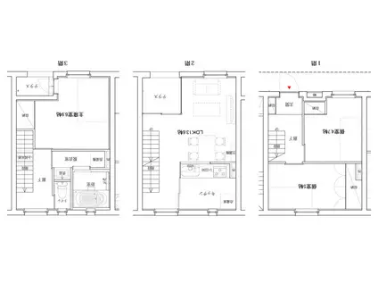 ミッドタウン出水(3LDK/1階)の間取り写真