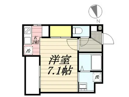 CHERIM西鉄久留米IV(ワンルーム/3階)の間取り写真