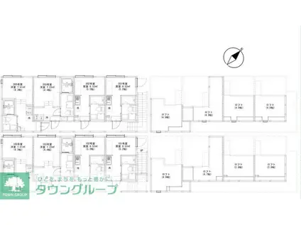 ノベレア(ワンルーム/1階)の間取り写真