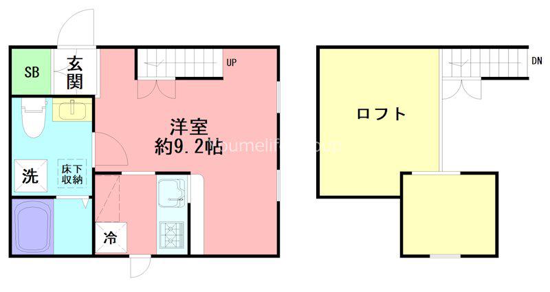プリマ東戸塚壱番館(ワンルーム/1階)の間取り写真