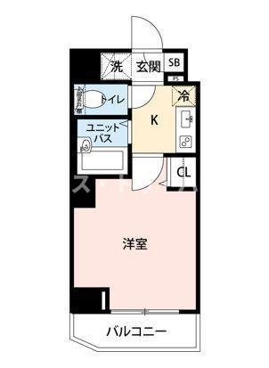 マイナビSTAYミライエ文京音羽(1K/5階)の間取り写真