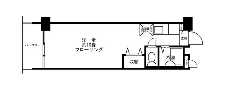 カーサ大森 4階階 間取り