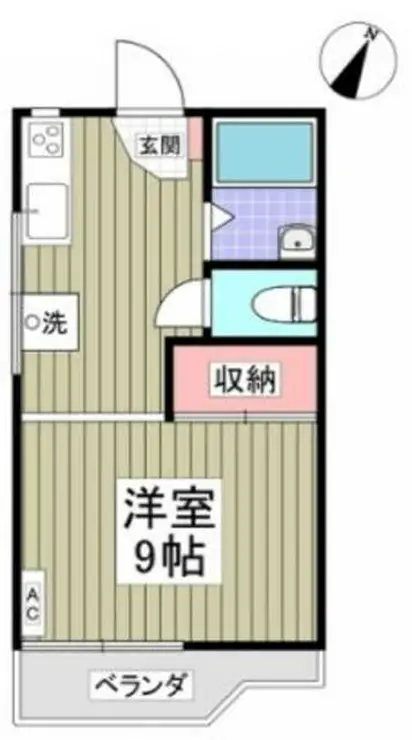 エイトハイツ 2階階 間取り