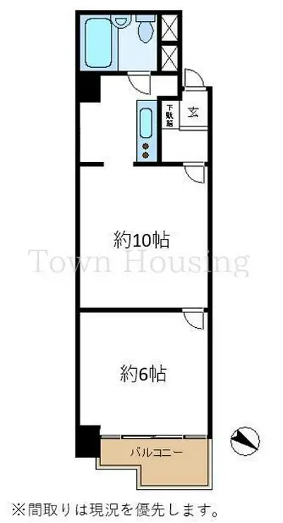 日興ロイヤルパレス二番町第二 5階階 間取り