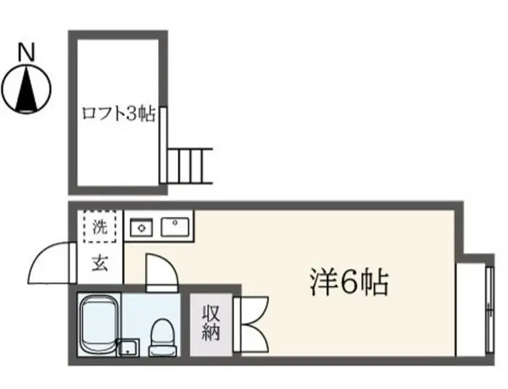 マノワールプペ 2階階 間取り