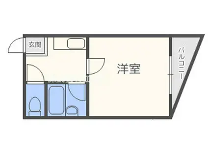 アーク住之江(1K/2階)の間取り写真