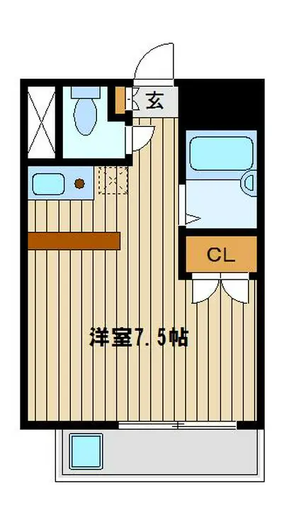 フォレスト青葉 7階階 間取り