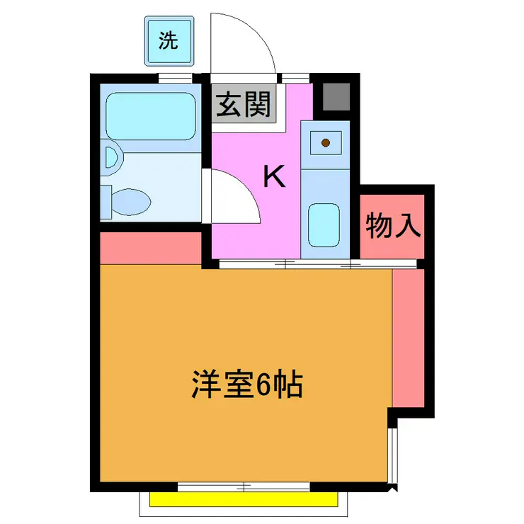 シャトウ・ドゥ・リベルテ 2階階 間取り