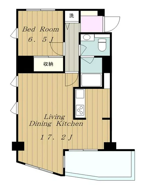 プラネット永山 4階階 間取り