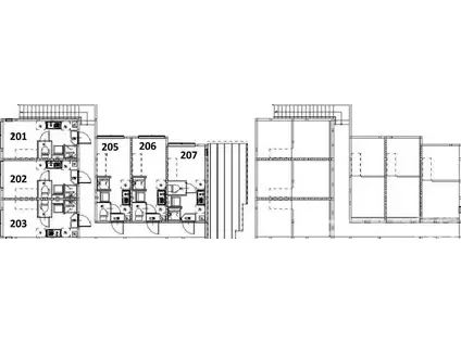 貫井3丁目(ワンルーム/2階)の間取り写真