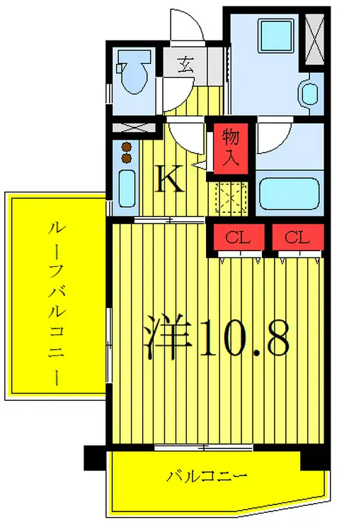 グレイスコート志村三丁目 5階階 間取り