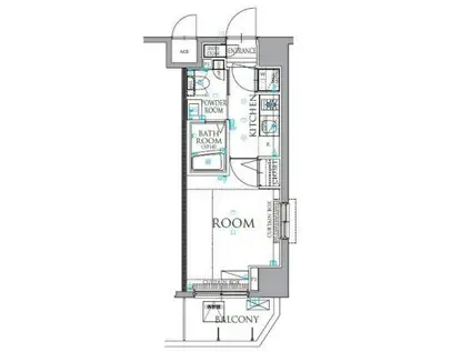 ARTESSIMO MONDO(1K/5階)の間取り写真