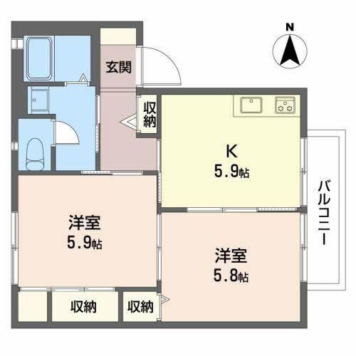 ディアス離宮山手 B棟