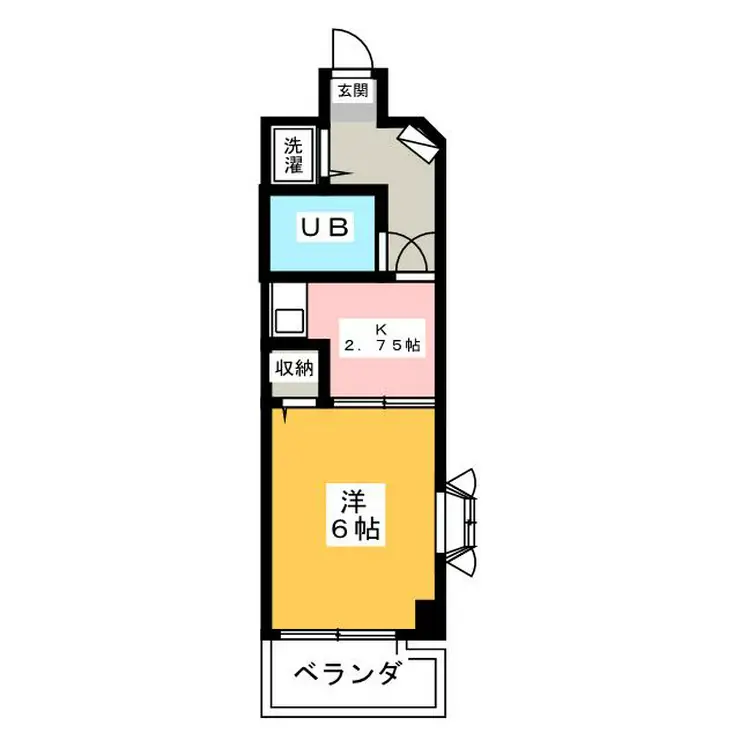 ライオンズマンション川口第11 8階階 間取り