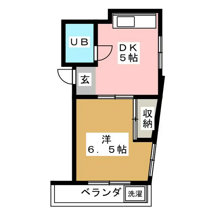 マンション麻衣 3階階 間取り