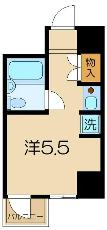 メゾン・ド・ノアロゼ錦町 5階階 間取り