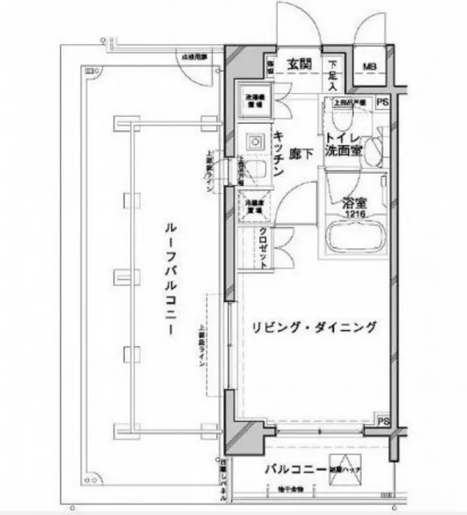 THEパームス田園調布 4階階 間取り