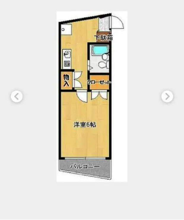 菱和パレスひばりが丘 3階階 間取り