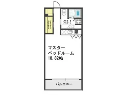 ザ タワー大阪レジデンス(ワンルーム/7階)の間取り写真