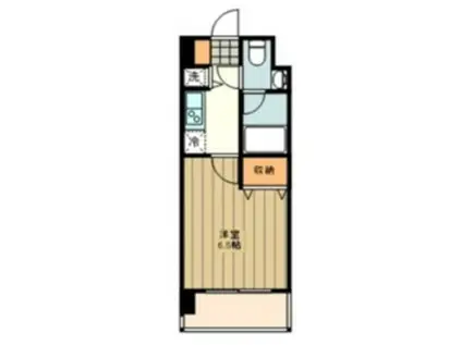 HF上石神井レジデンス(1K/8階)の間取り写真