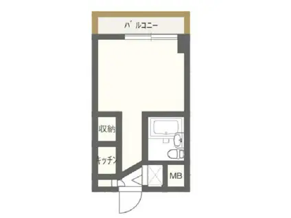 ダイホープラザ橋本III(ワンルーム/1階)の間取り写真