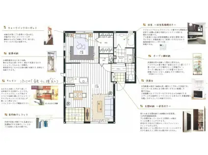 ウェルス(1LDK/2階)の間取り写真