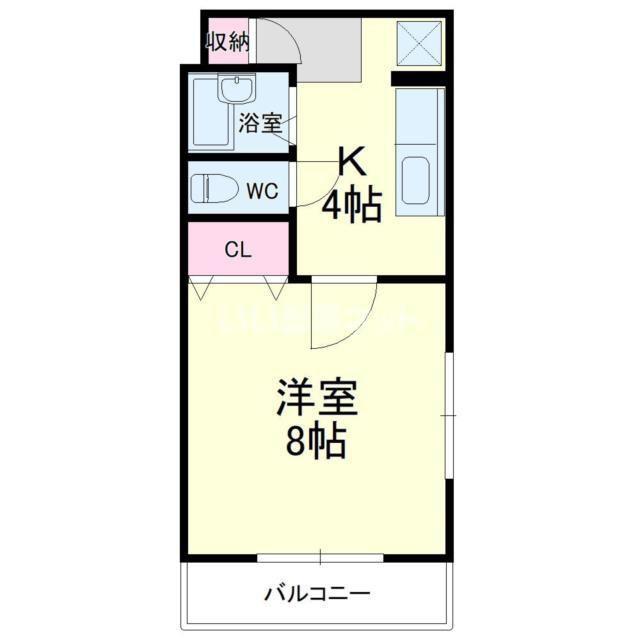DAIKOKU(1K/1階)の間取り写真