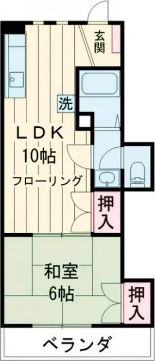 ラフォーレ田口 3階階 間取り