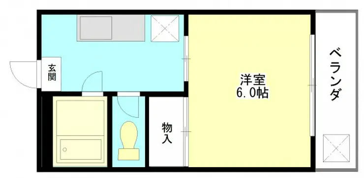 メゾンオリーブ 3階階 間取り