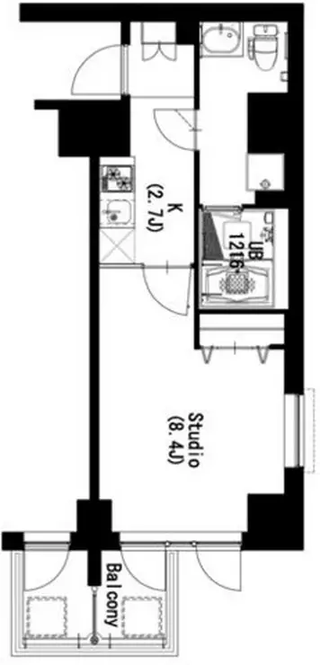 エスティメゾン押上 6階階 間取り