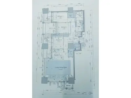プラウドタワー名駅(2LDK/22階)の間取り写真