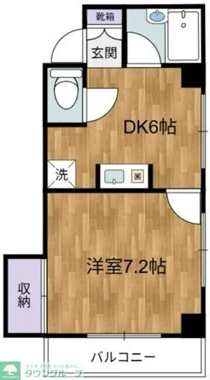 エクセル毛利 1階階 間取り