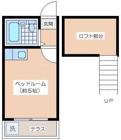 ライフピアオリオン(ワンルーム/1階)の間取り写真