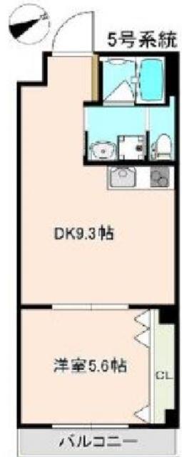 ソフィア墨染駅前(1LDK/4階)の間取り写真