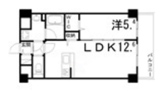 ＪＲ播但線 京口駅 徒歩9分 4階建 築6年(1LDK/4階)の間取り写真
