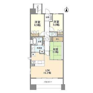 SS.FLAT桜山(3LDK/4階)の間取り写真