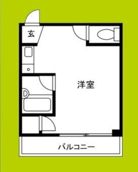 シャルム十三(ワンルーム/4階)の間取り写真