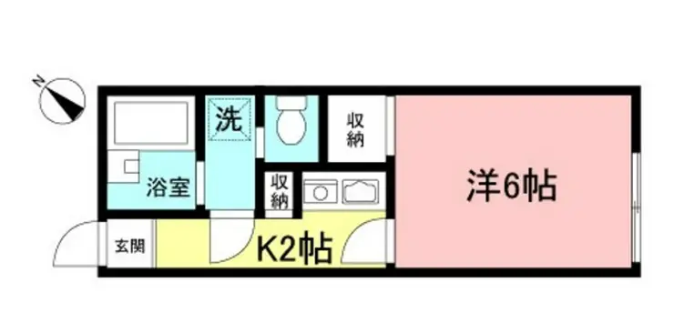 パティオ 1階階 間取り